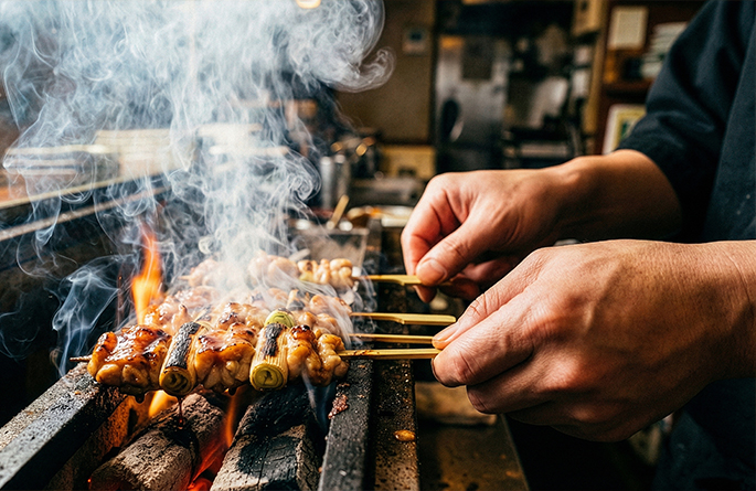 焼き鳥店に特化した排煙ノウハウ